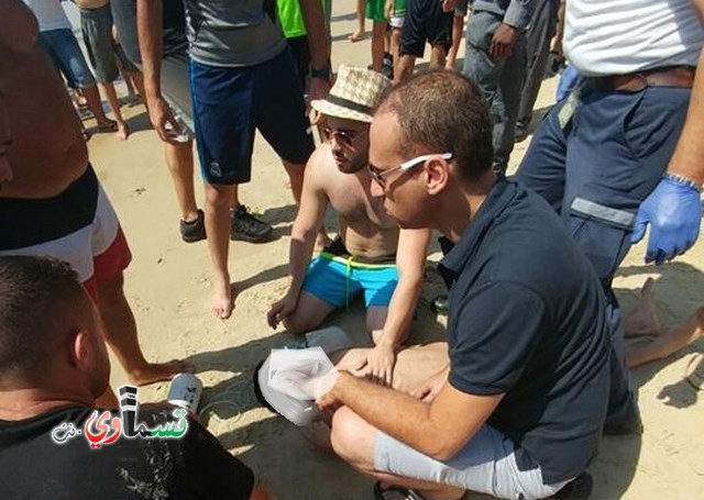 كفرقاسم : غرق فتى قسماوي في شاطئ بولغ وطاقم الانقاذ ينقذه في الدقائق الاخيرة وحالته وصفت متوسطة ومستقرة 